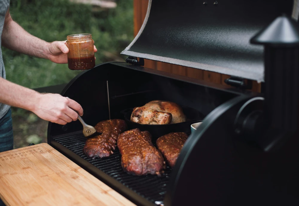 stainless steel barbecue grill